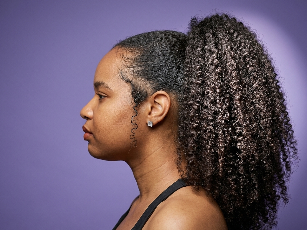 Kinky Curly Drawstring Ponytail